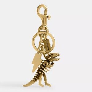 Coach  Metal Rexy keychain